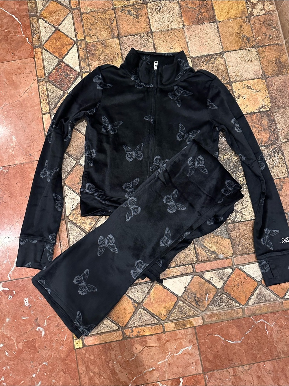 Kids Black Butterfly Set